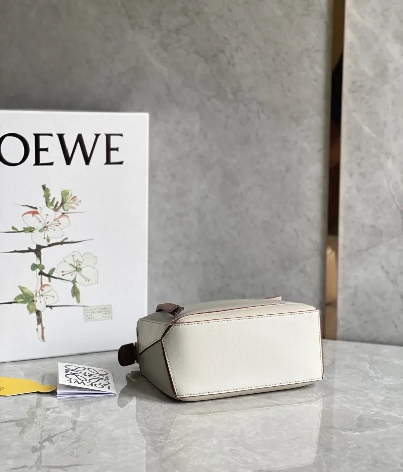 Alternative view of LOEWE Small Puzzle Leather Crossbody Bag
