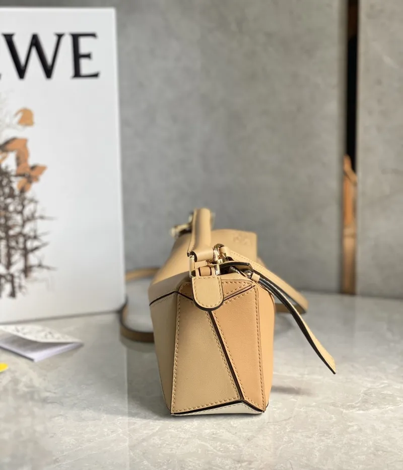 Loewe Mini Puzzle Crossbody Bag Beige - Image 3