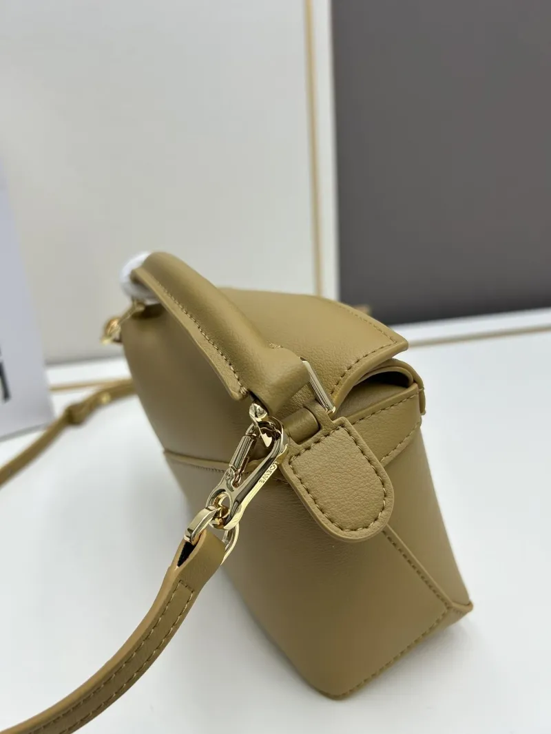 LOEWE Tan Mini Crossbody Handbag 139 - Image 6