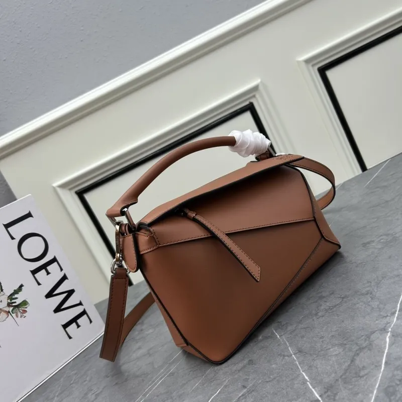 Alternative view of LOEWE Brown Leather Crossbody Handbag