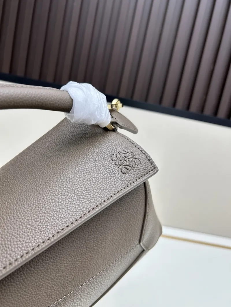 Loewe Taupe Puzzle Shoulder Bag 152 - Image 4
