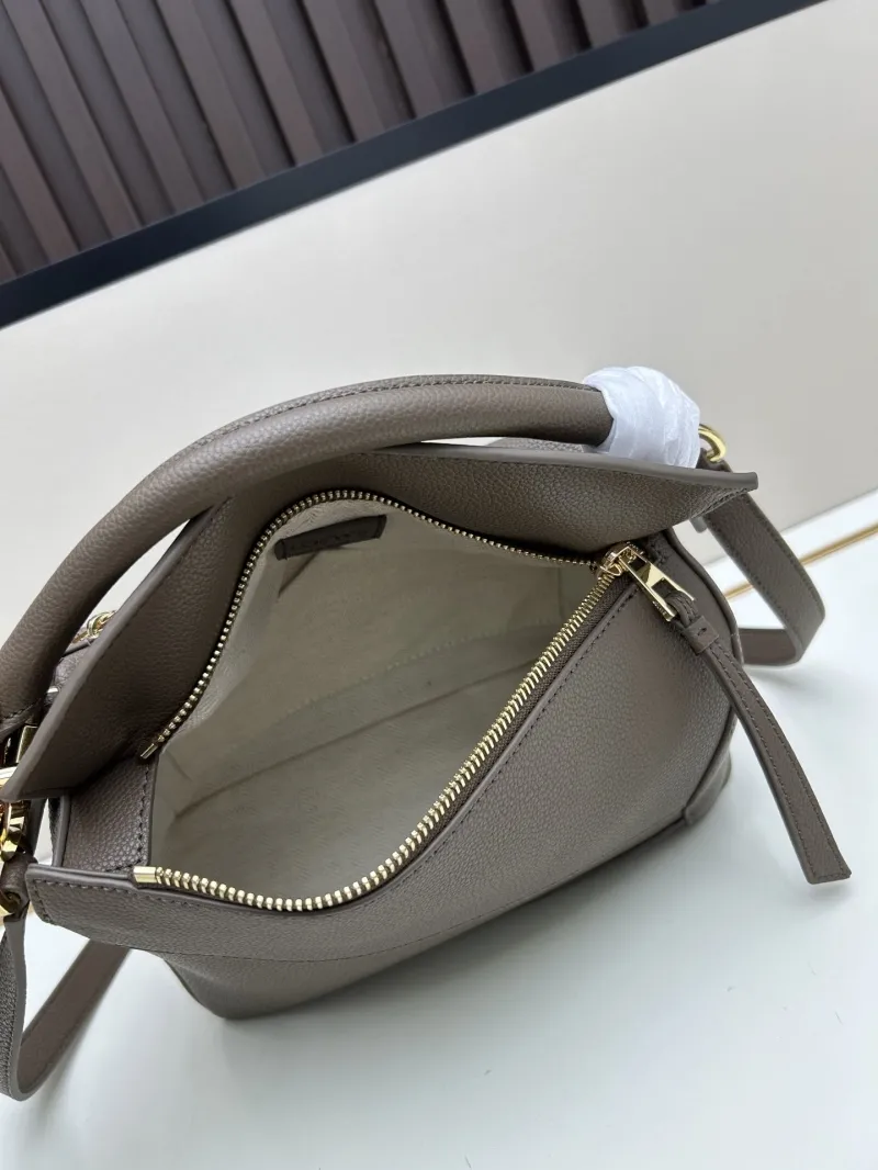 Loewe Taupe Puzzle Shoulder Bag 152 - Image 7
