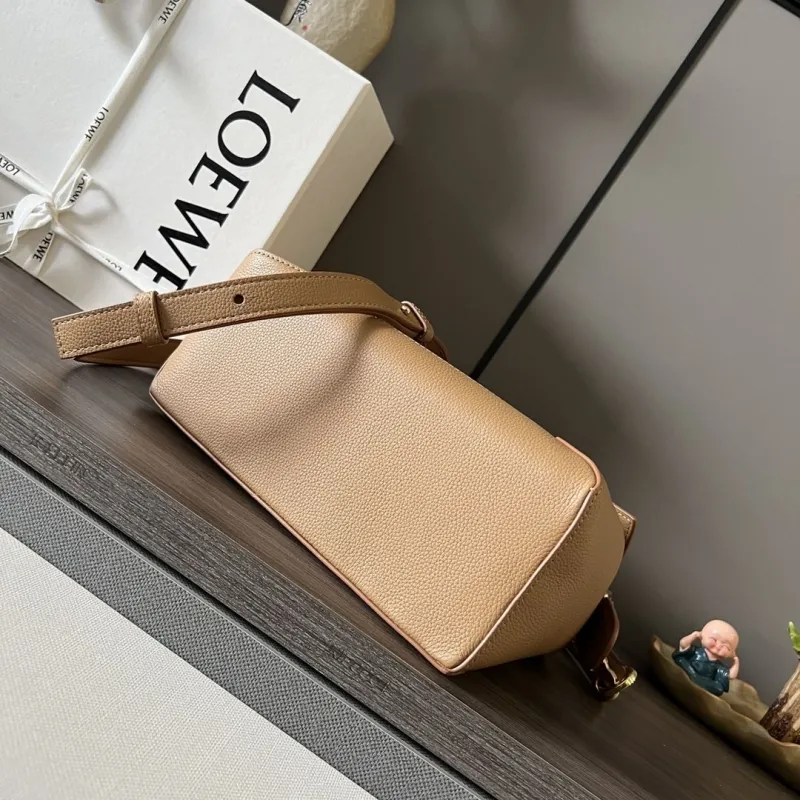 LOEWE Tan Leather Crossbody Handbag 179 - Image 4