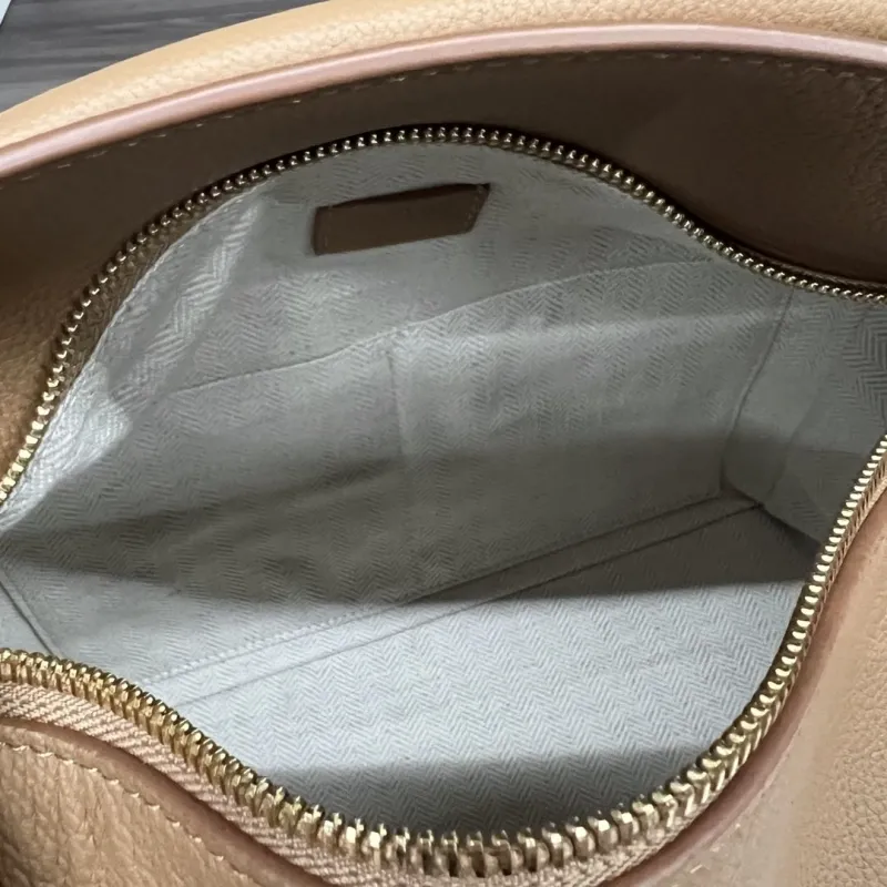 LOEWE Tan Leather Shoulder Bag Model 185 - Image 8