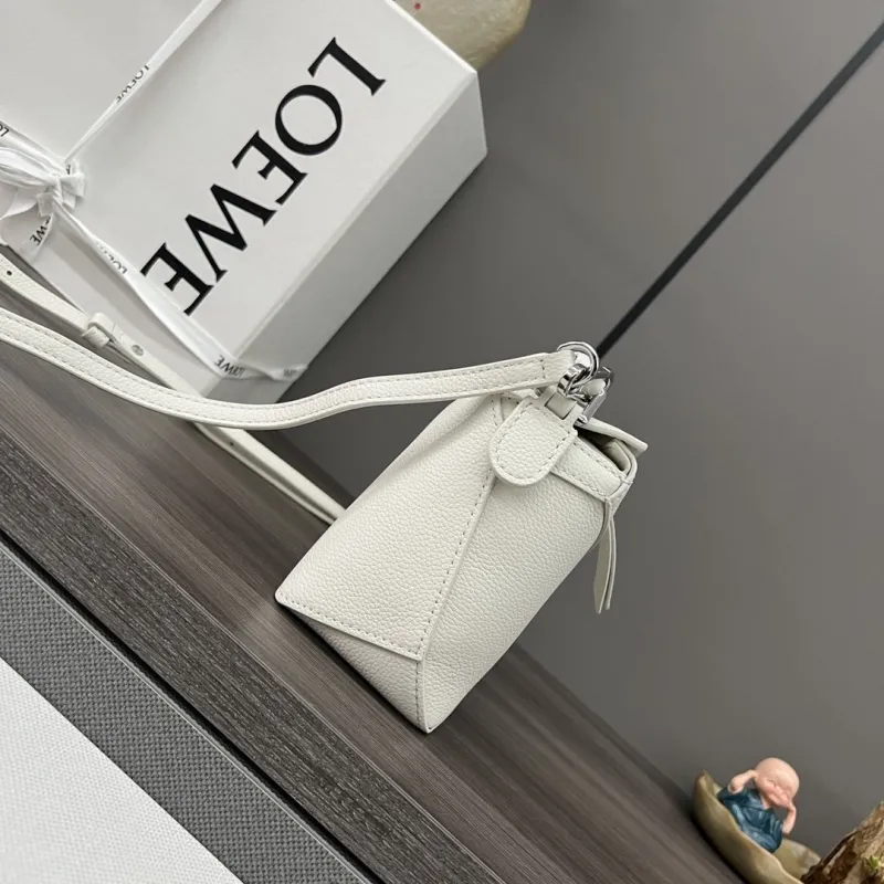 Alternative view of Loewe White Small Crossbody Handle Bag 193