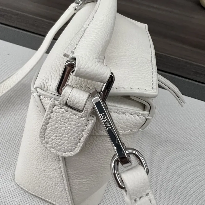 Loewe White Small Crossbody Handle Bag 193 - Image 6