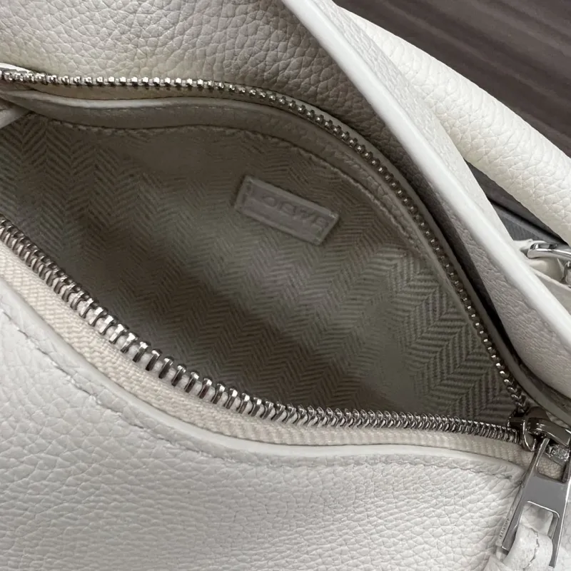 Loewe White Small Crossbody Handle Bag 193 - Image 8