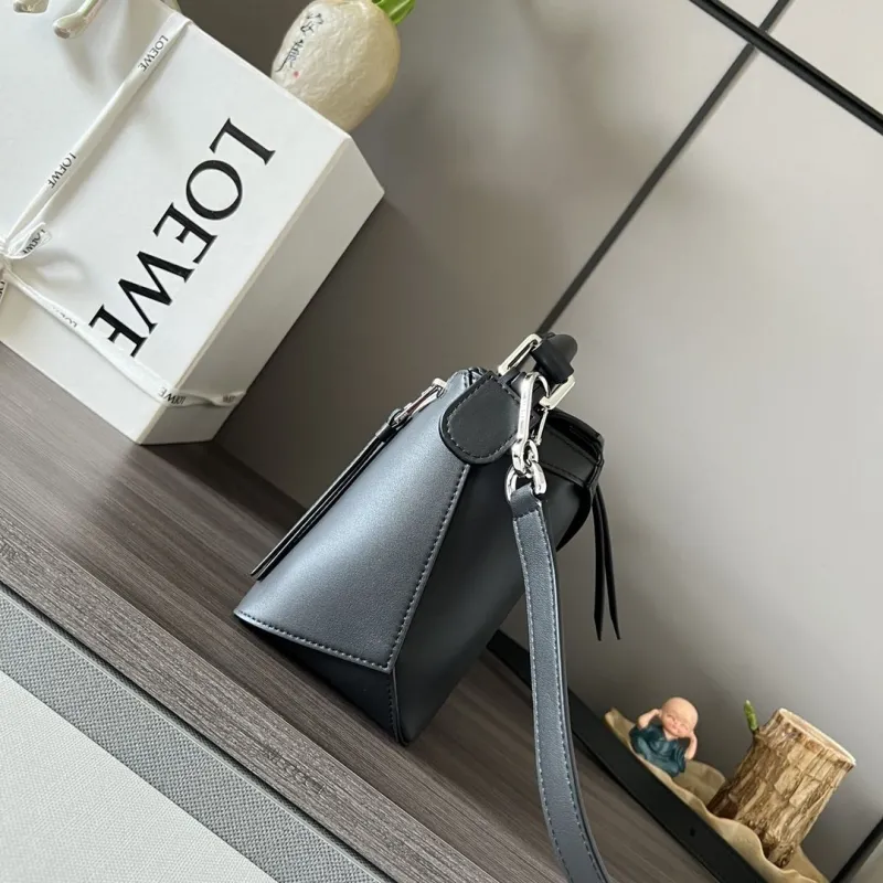 Alternative view of LOEWE Black Leather Crossbody Handbag 203