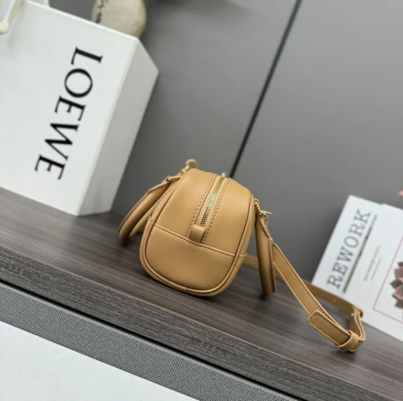 Alternative view of LOEWE Tan Small Handle Crossbody Bag 205
