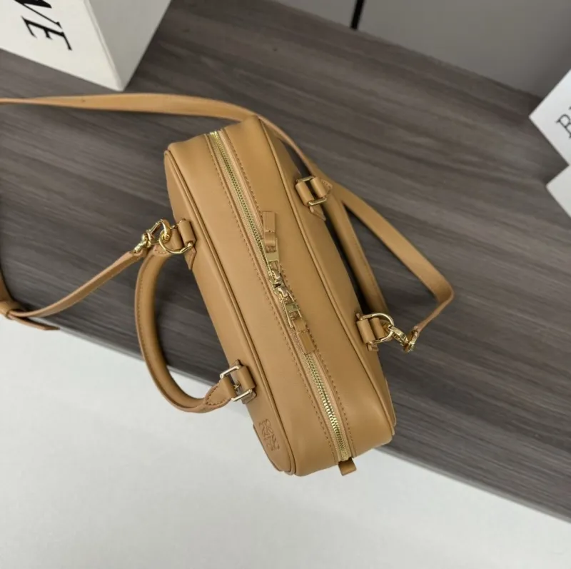 LOEWE Tan Small Handle Crossbody Bag 205 - Image 5