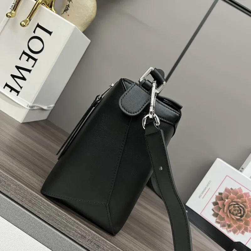 Alternative view of Loewe Black Leather Handle Bag 207