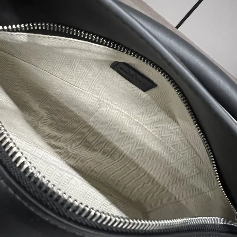 Loewe Black Leather Handle Bag 207 - Image 8