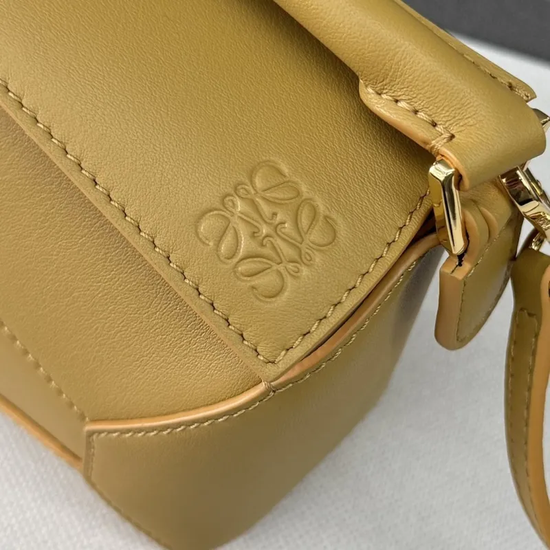 LOEWE 211 Yellow Mini Crossbody Bag - Image 5