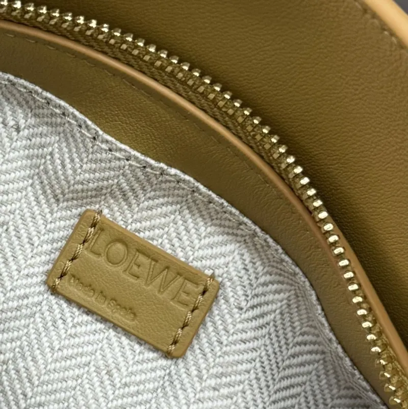 LOEWE 211 Yellow Mini Crossbody Bag - Image 9