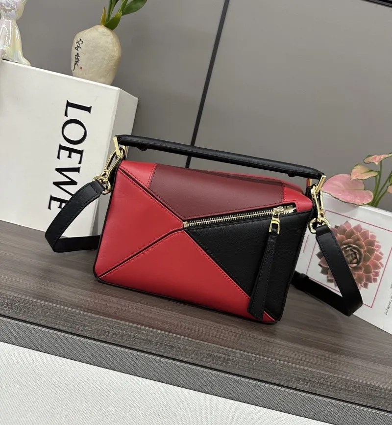 Loewe Multicolor Leather Crossbody Handbag 216 - Image 3