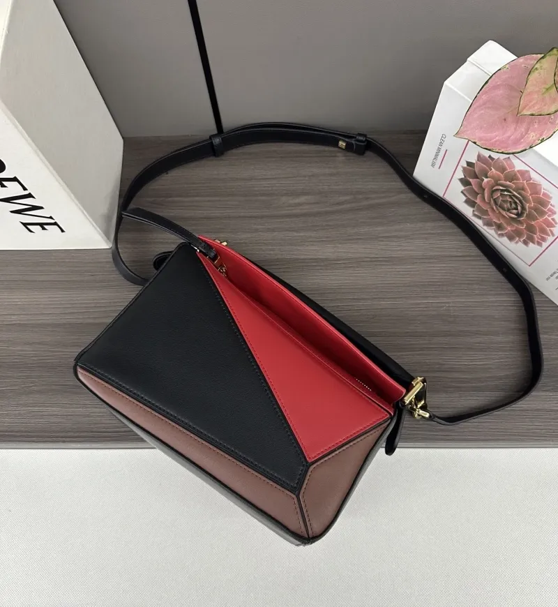 Loewe Multicolor Leather Crossbody Handbag 216 - Image 5