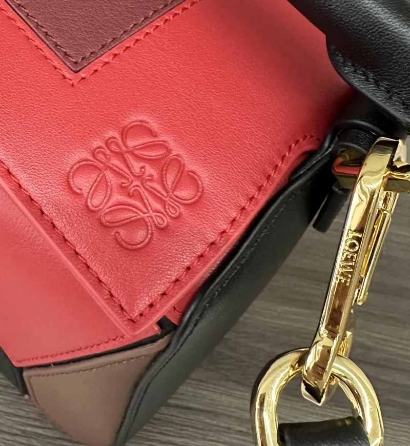Loewe Multicolor Leather Crossbody Handbag 216 - Image 6