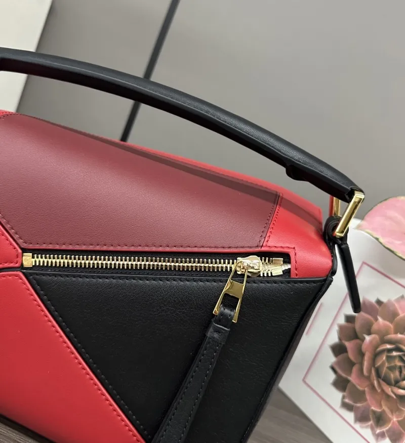 Loewe Multicolor Leather Crossbody Handbag 216 - Image 7