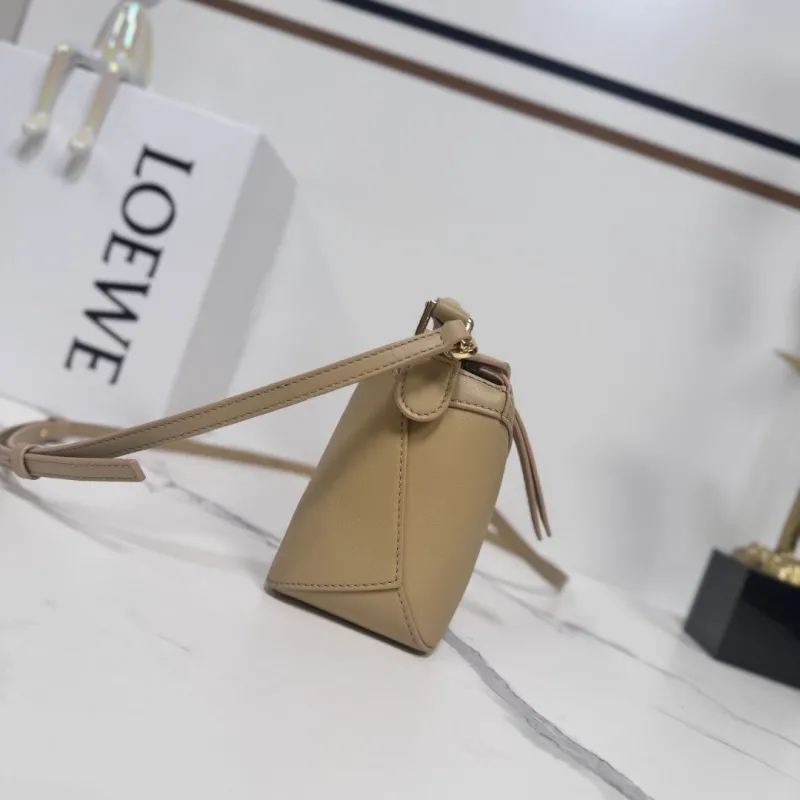 Alternative view of Loewe Beige Mini Puzzle Crossbody Handbag