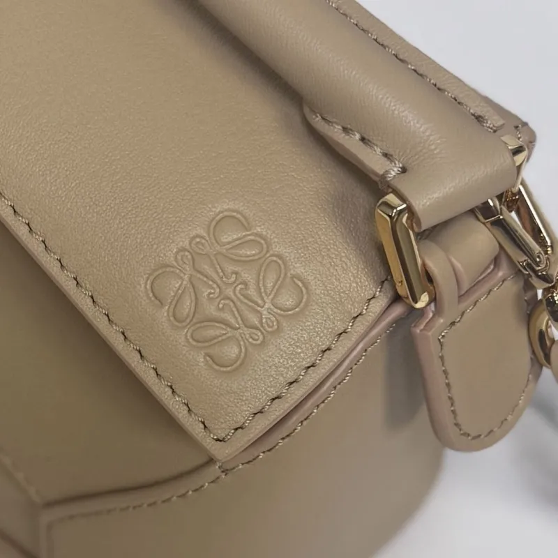 Loewe Beige Mini Puzzle Crossbody Handbag - Image 5