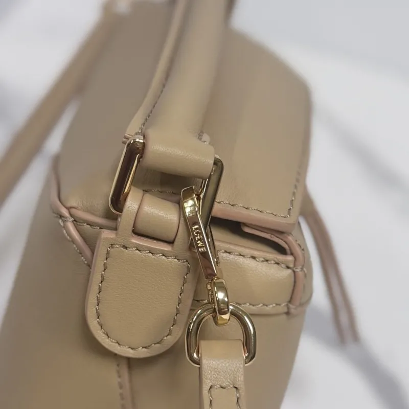 Loewe Beige Mini Puzzle Crossbody Handbag - Image 7