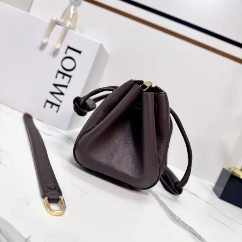 Alternative view of LOEWE Dark Brown Handbag 220