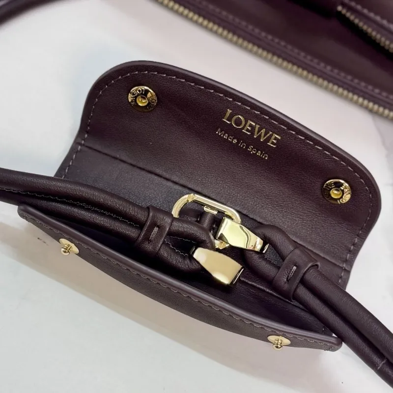 LOEWE Dark Brown Handbag 220 - Image 6