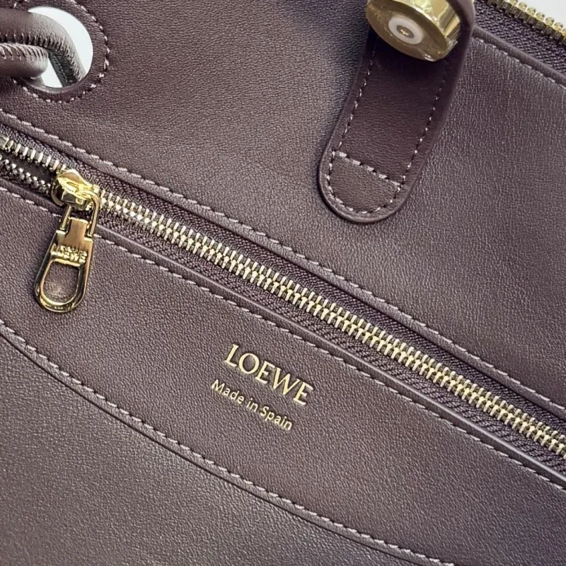 LOEWE Dark Brown Handbag 220 - Image 9