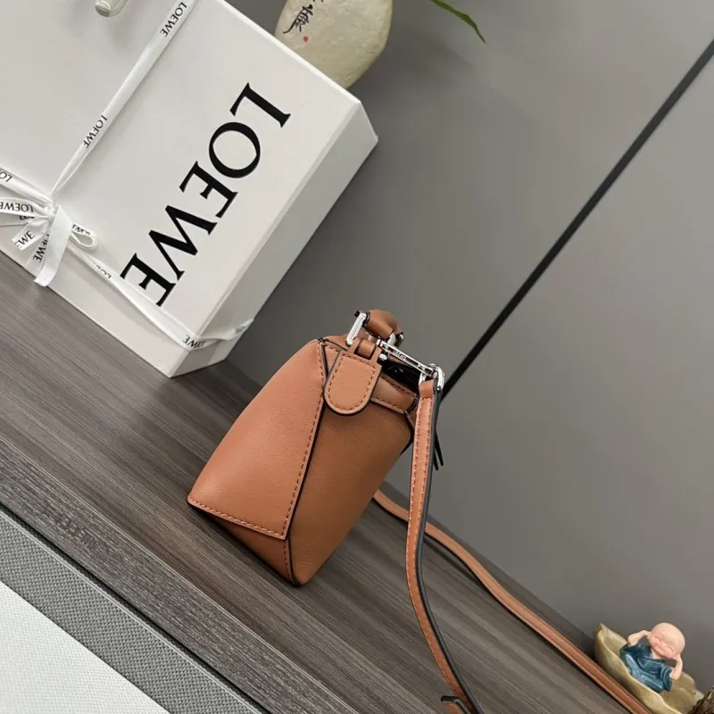 Alternative view of LOEWE Brown Leather Crossbody Handbag