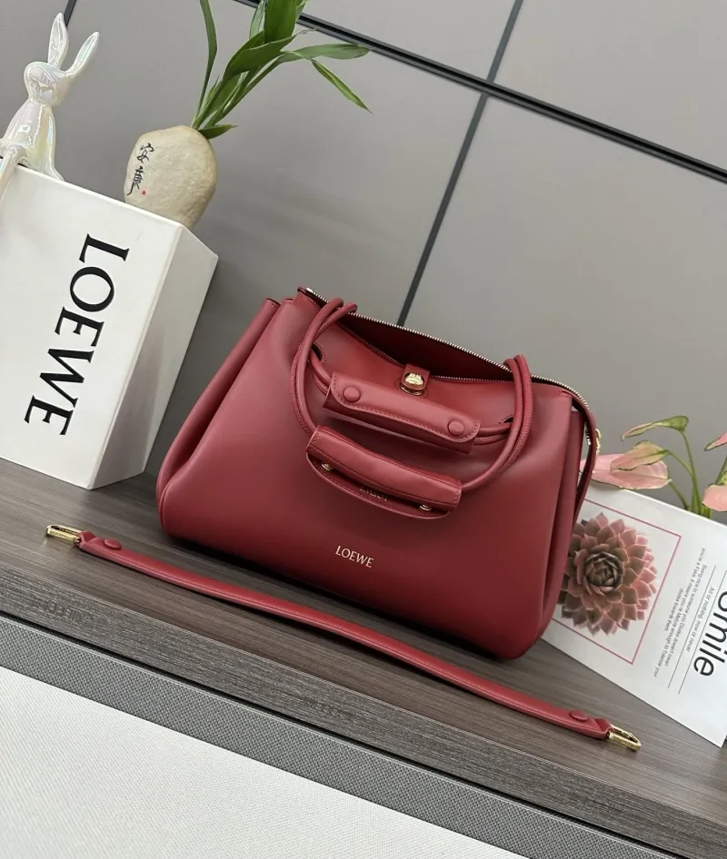 LOEWE Red Handle Bag 225