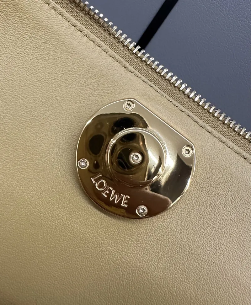 LOEWE Yellow Leather Handle Bag - Image 6