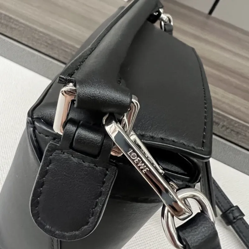 Loewe Black Leather Crossbody Bag 240 - Image 7
