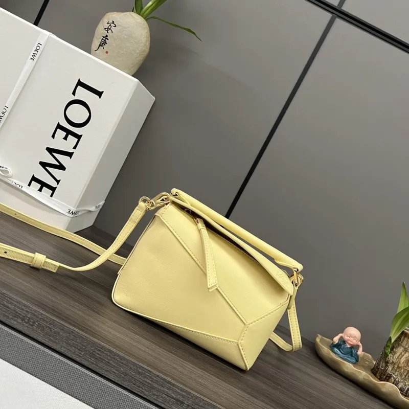 LOEWE Pale Yellow Small Crossbody Bag 241