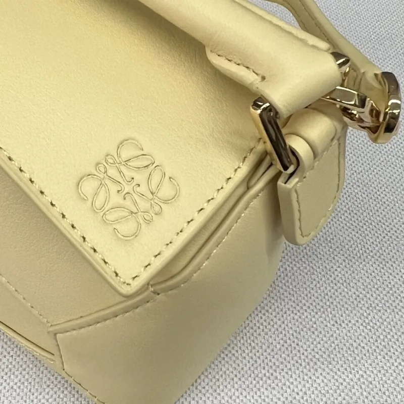 LOEWE Pale Yellow Small Crossbody Bag 241 - Image 5