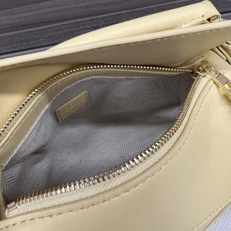 LOEWE Pale Yellow Small Crossbody Bag 241 - Image 8