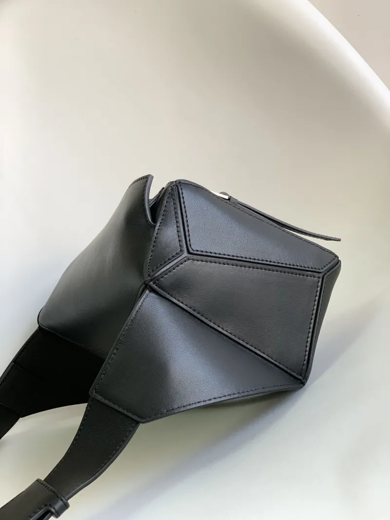 Alternative view of Loewe Black Puzzle Crossbody Bag 244