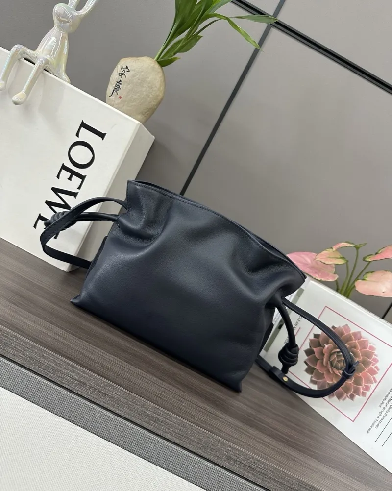 LOEWE Dark Navy Crossbody Bucket Bag 254 - Image 3