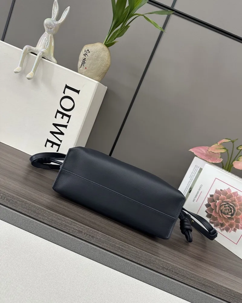 LOEWE Dark Navy Crossbody Bucket Bag 254 - Image 4