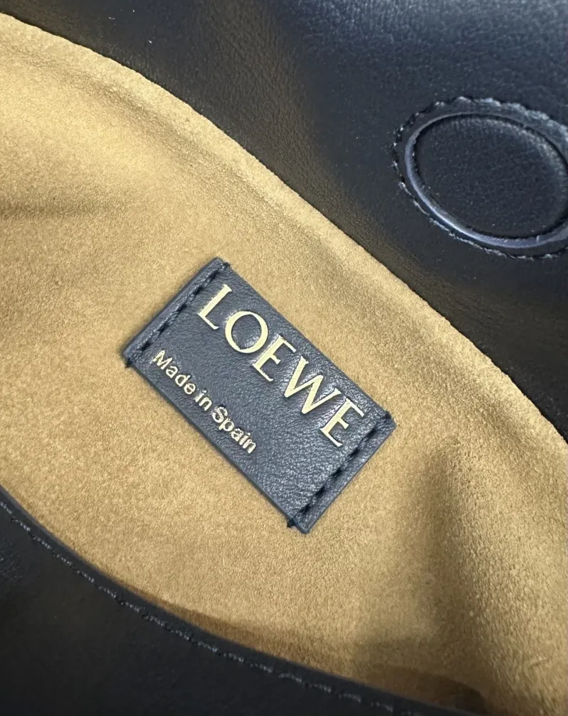LOEWE Dark Navy Crossbody Bucket Bag 254 - Image 9