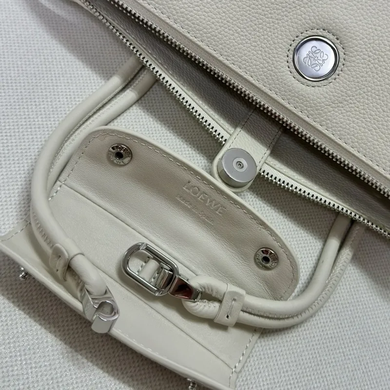 LOEWE White Leather Handbag SKU 256 - Image 6