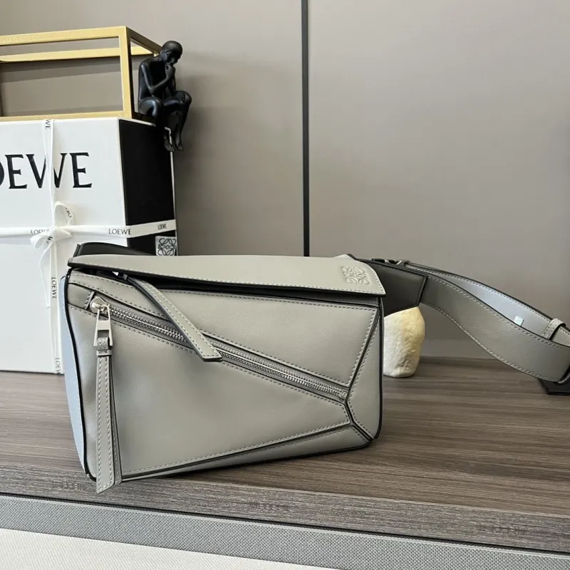 LOEWE Gray Puzzle Sling Bag