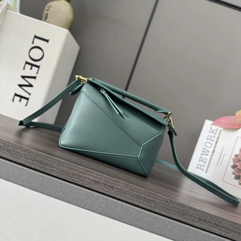 Loewe Teal Small Crossbody Handbag