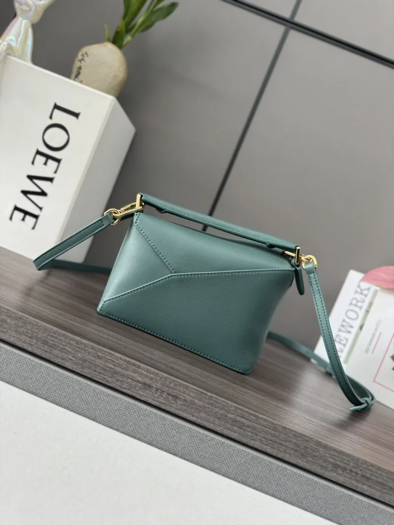 Loewe Teal Small Crossbody Handbag - Image 3