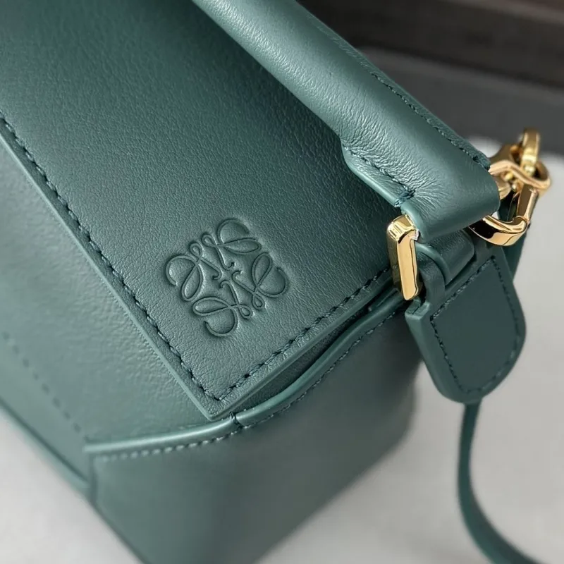 Loewe Teal Small Crossbody Handbag - Image 5