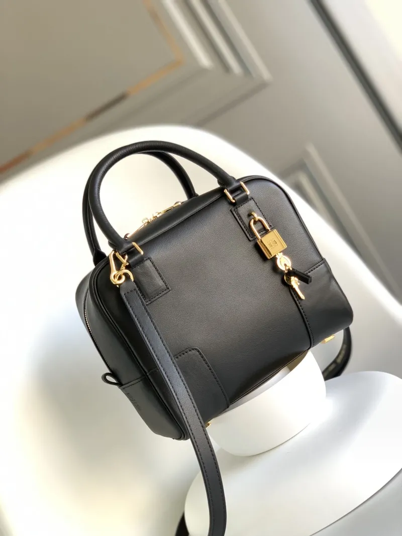 Loewe Black Leather Crossbody Handbag 279