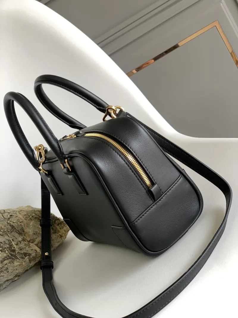 Alternative view of Loewe Black Leather Handbag 281