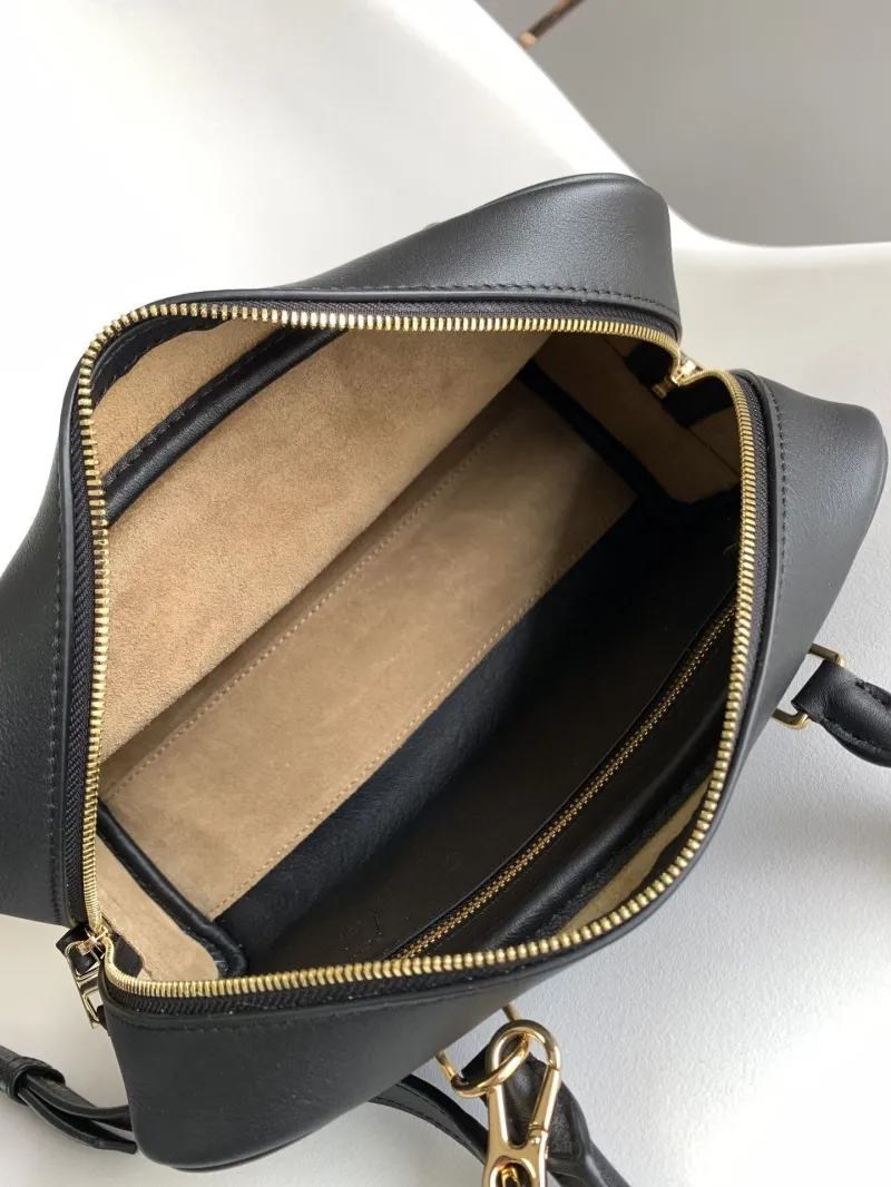 Loewe Black Leather Handbag 281 - Image 8