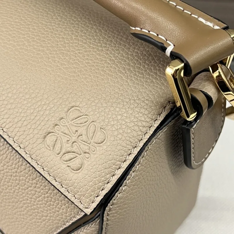 Loewe Beige Puzzle Shoulder Bag 288 - Image 5