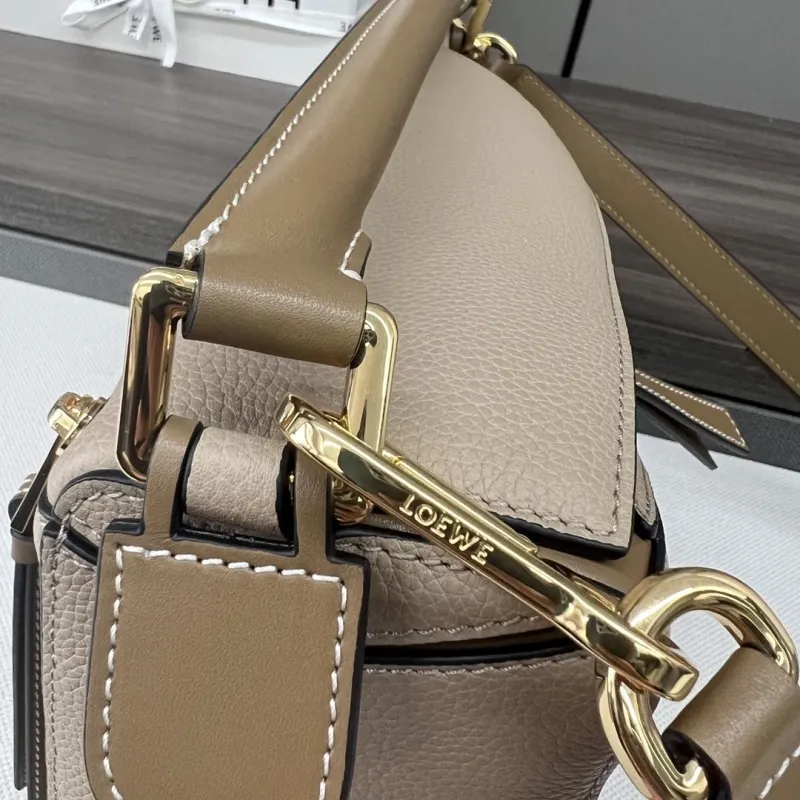 Loewe Beige Puzzle Shoulder Bag 288 - Image 7
