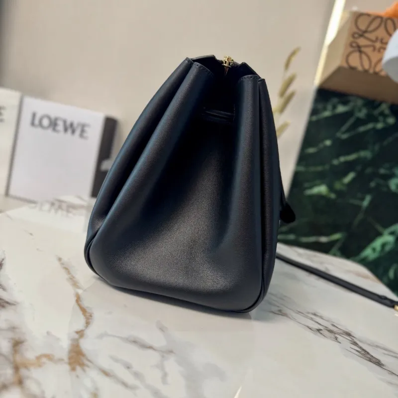 Alternative view of LOEWE Black Leather Handbag 291